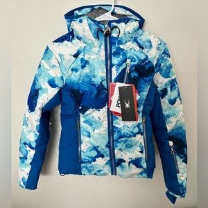 NWTs Spyder Fleur Synthetic Down Gore-Windstopper Ski Jacket. Women’s Sz. 2